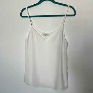 Aritzia White Tank Blouse
